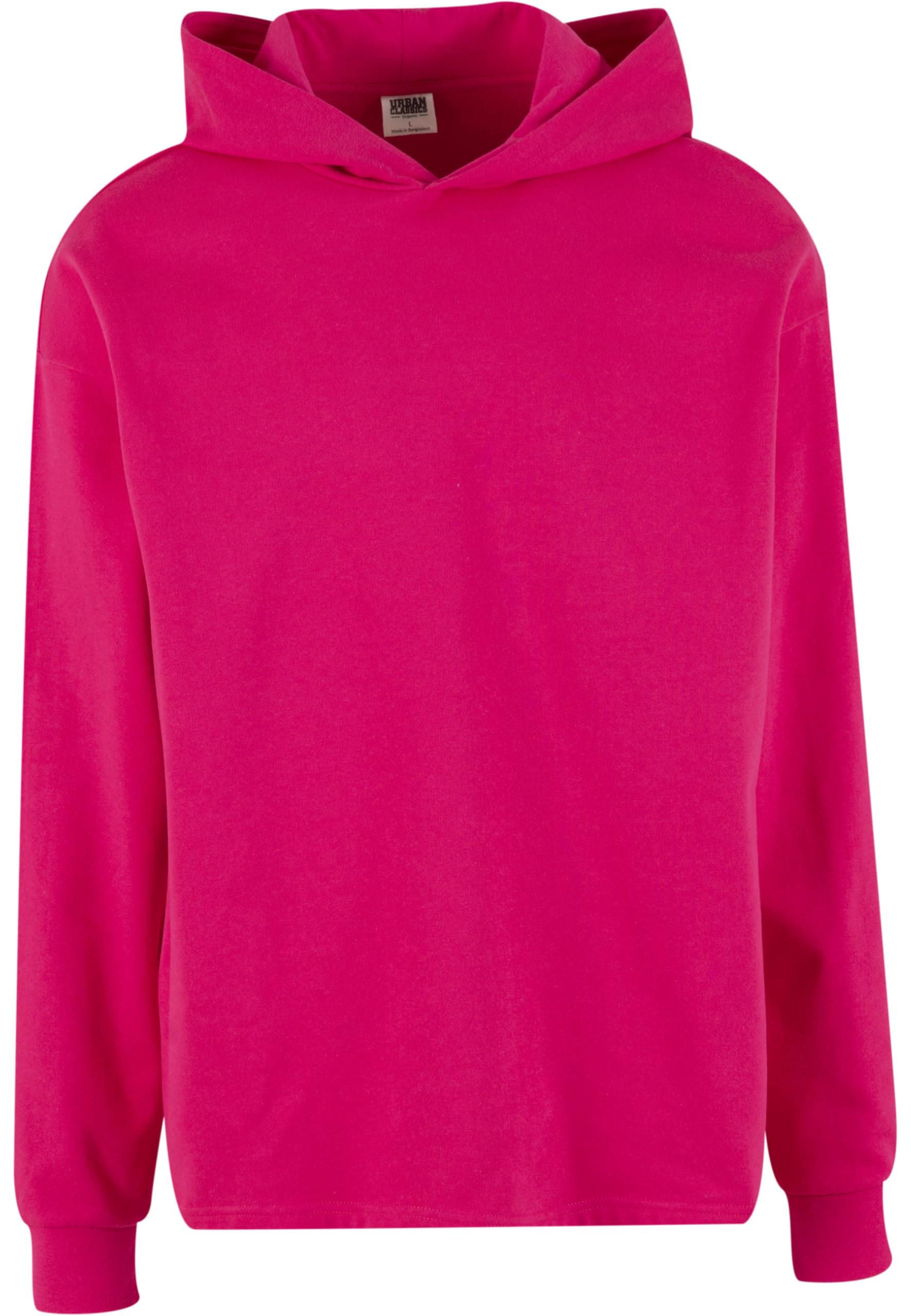Urban Classics Men's Hibiskuspink Organic Loose Hoody Hooded Sweatshirt,