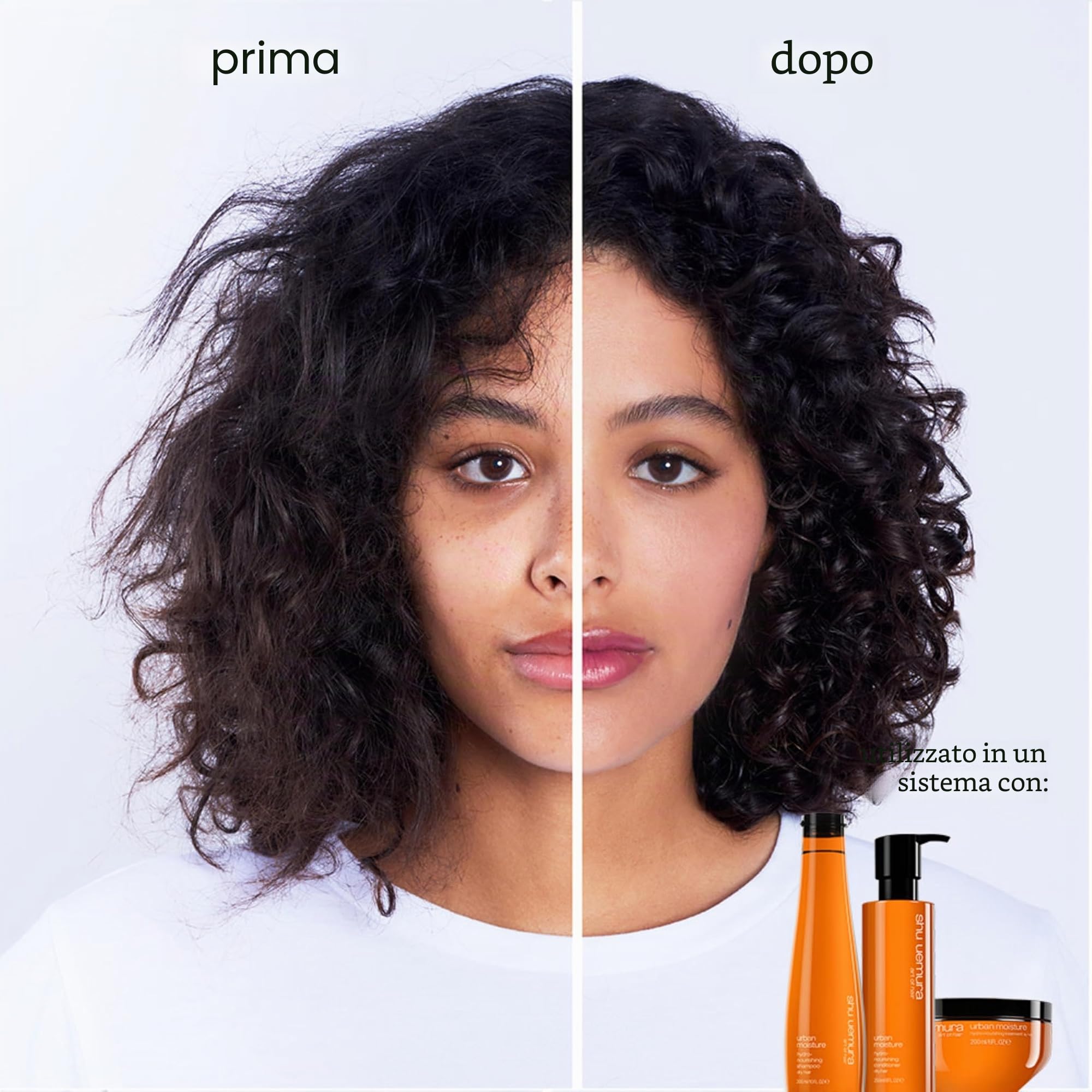 Shu Uemura Art of Hair, Shampoo Idro-Nutriente, Per Capelli Secchi, Capelli Protetti dallo Smog, Con Estratto di Moringa e Alga Rossa, Urban Moisture, 300 ml