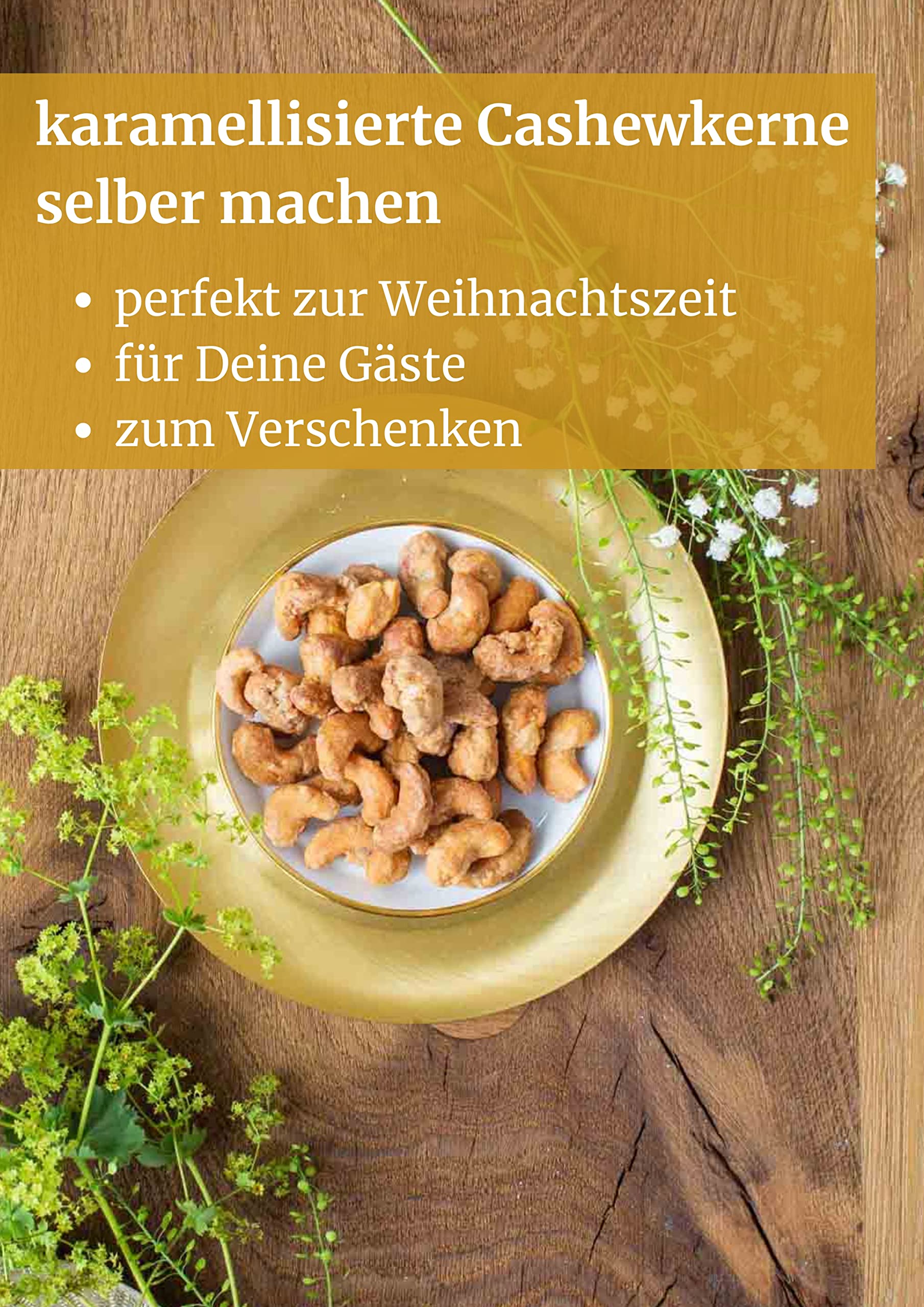 Cashewkerne bio Jalall D'or | 3 x 1 kg | natur | BIO zertifiziert | ganz | BIO CASHEWS frisch abgefüllt | wertvolle MAGNESIUM-Quelle | natürlicher TRYPTOPHAN-Lieferant | Cashewnüsse 3 kg