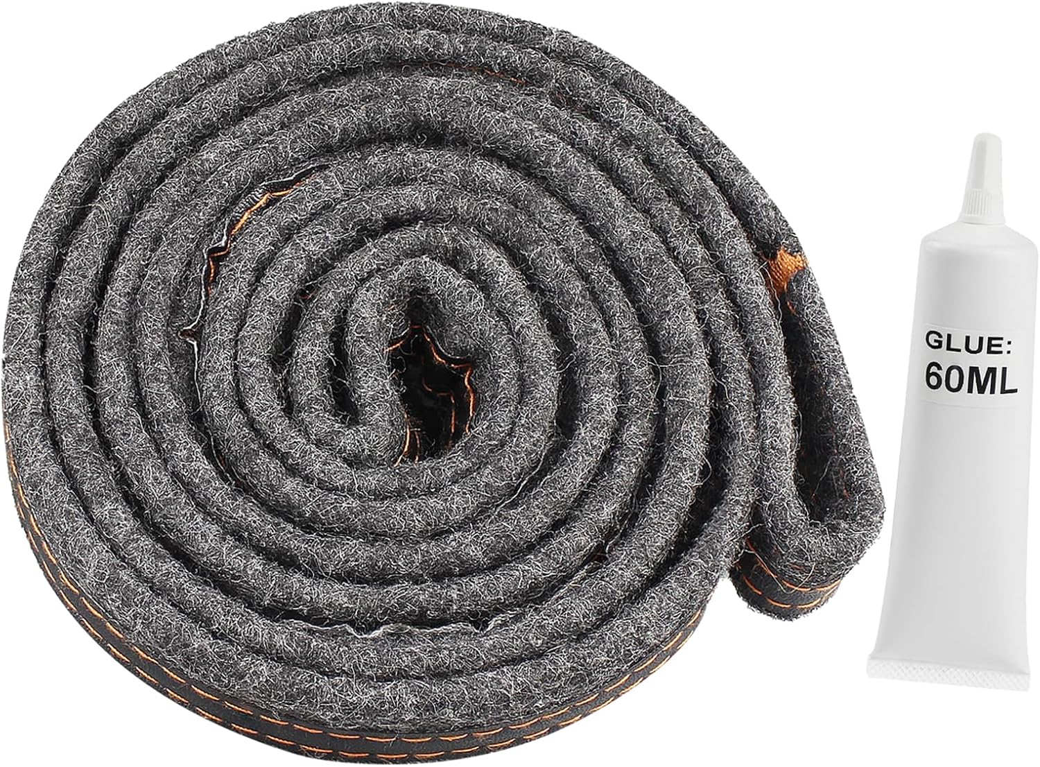 72 Inch Dryer Drum Felt Seal for 24" Compact Dryers Compatible with Whirlpool, Kenmore, Maytag, Amana Compact Models – NOT 82 Inch– Measure Before Ordering,3-Year Warranty