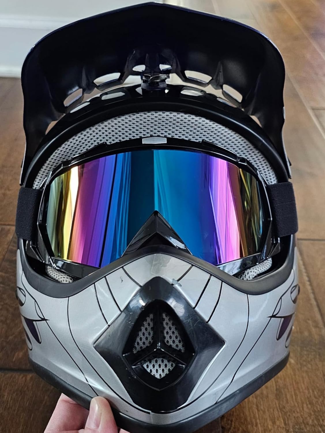 2Pcs Dirt Bike Goggles Motocross Motorcycle ATV Riding Dustproof Windproof Off Road Racing MX Four Wheeler Goggles - Image 9