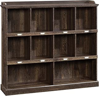 Sauder Barrister Lane Bookcase, Iron Oak finish - coolthings.us