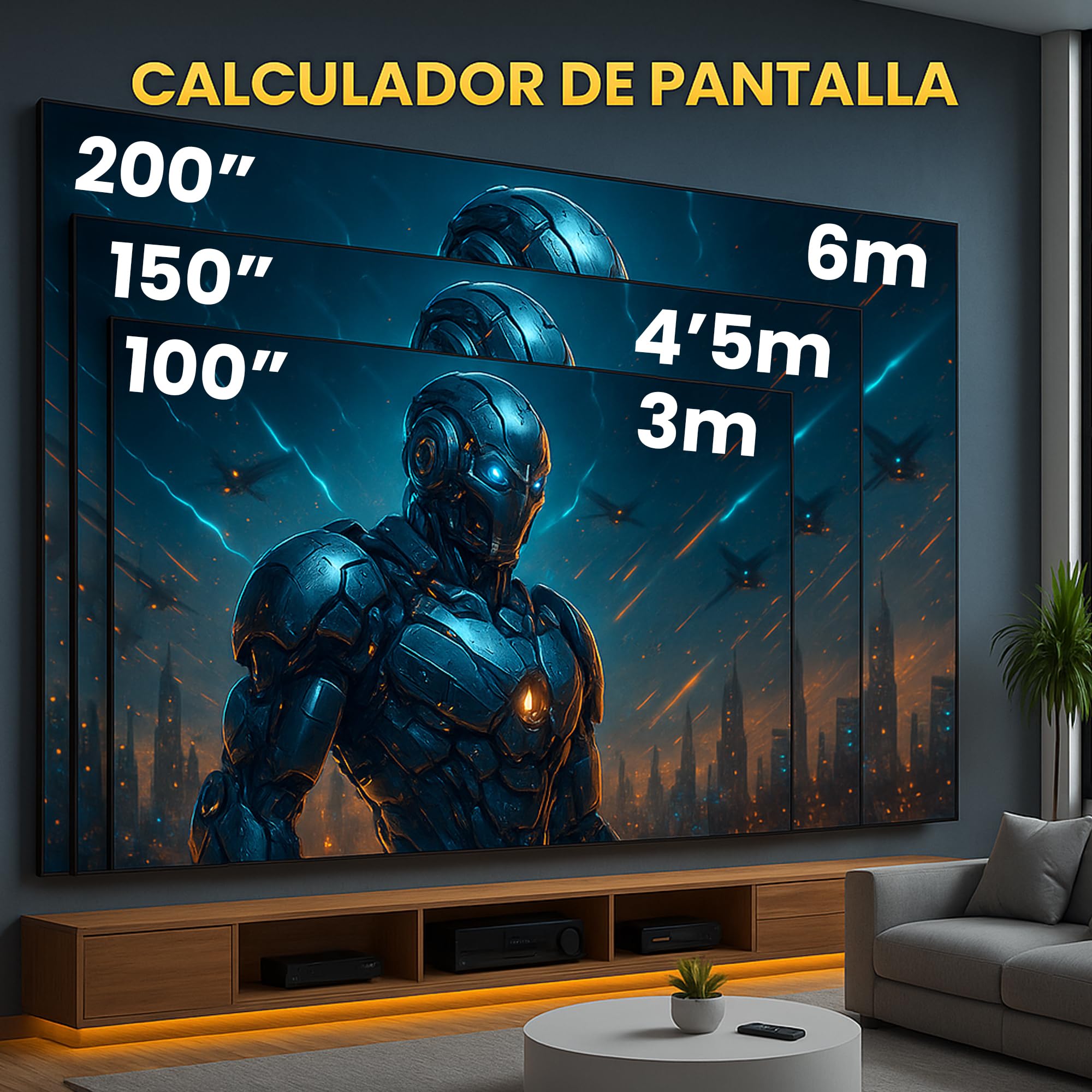 Vidéoprojecteur 1800 ANSI lumens, home cinéma et présentations, mise au point motorisée, Keystone 4D, zoom numérique, HDMI, USB-C, jack 3.5, haut-parleur 10W (GoogleTV licencié)