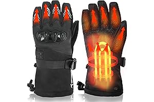 Himway Bike Heated Gloves for Men Women - Windproof Rechargeable Cycling Gloves