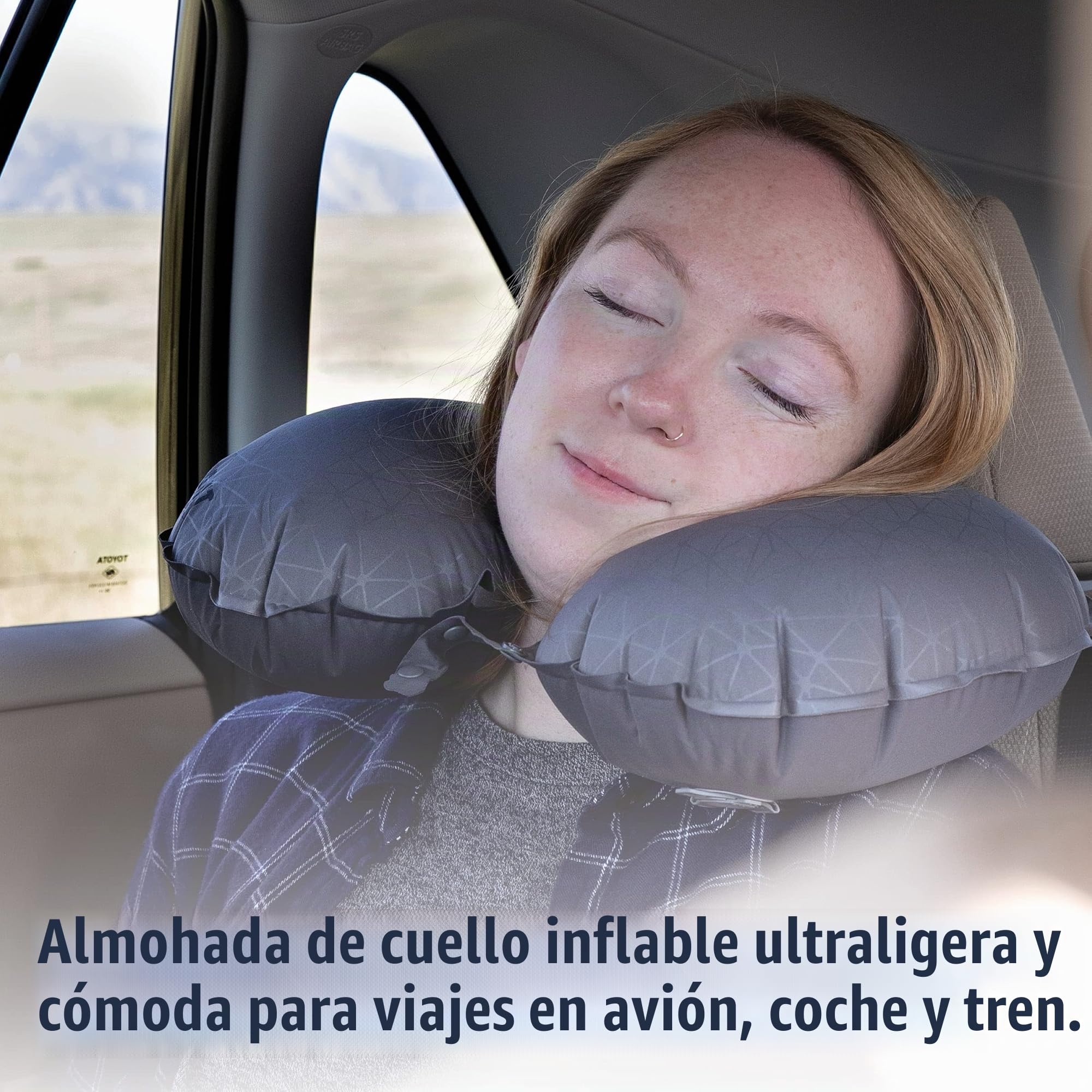 Almohada - Aeros Ultralight Pillow Traveller azul Color: azul