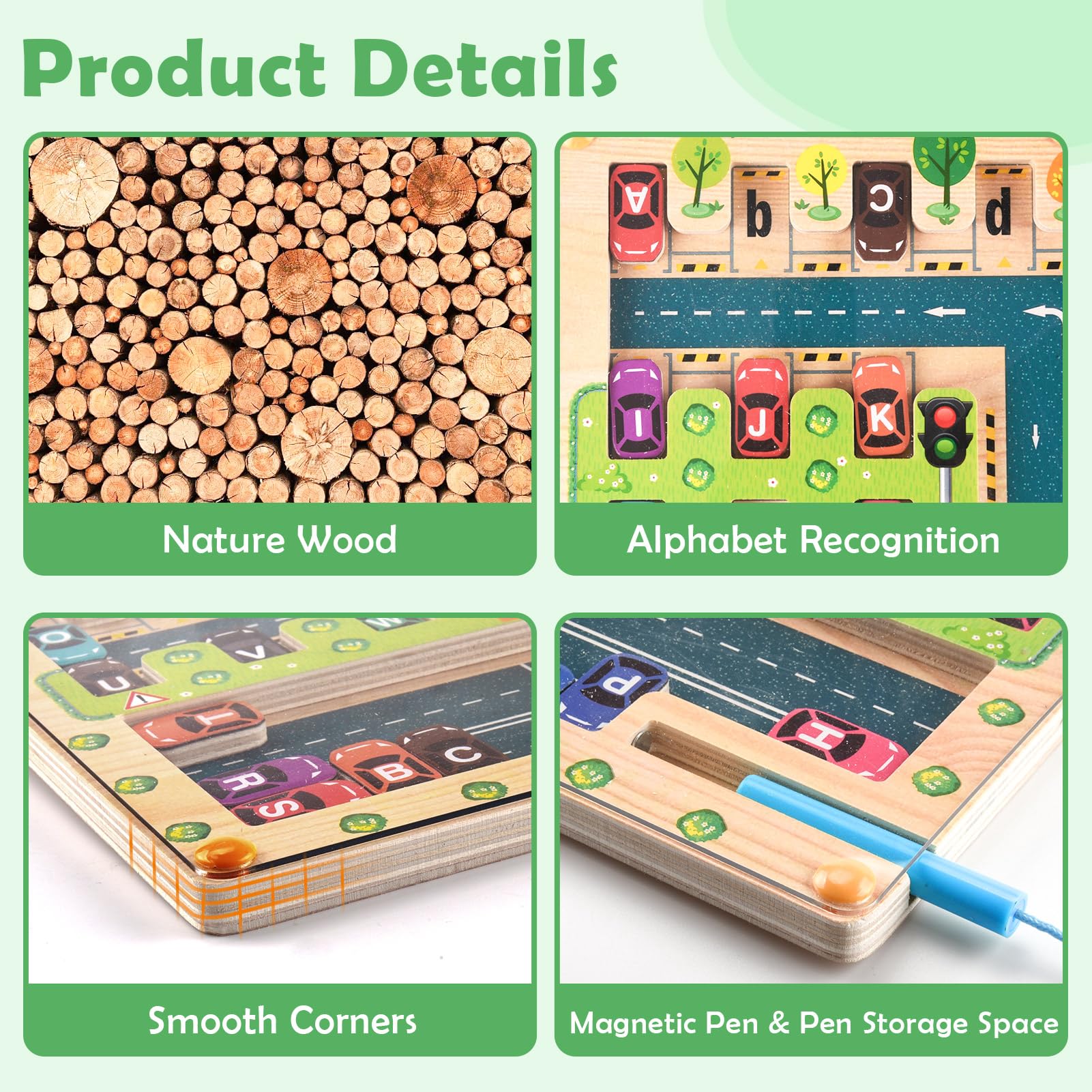 Pmgud-Montessori Activity Board, ‎BTE-041