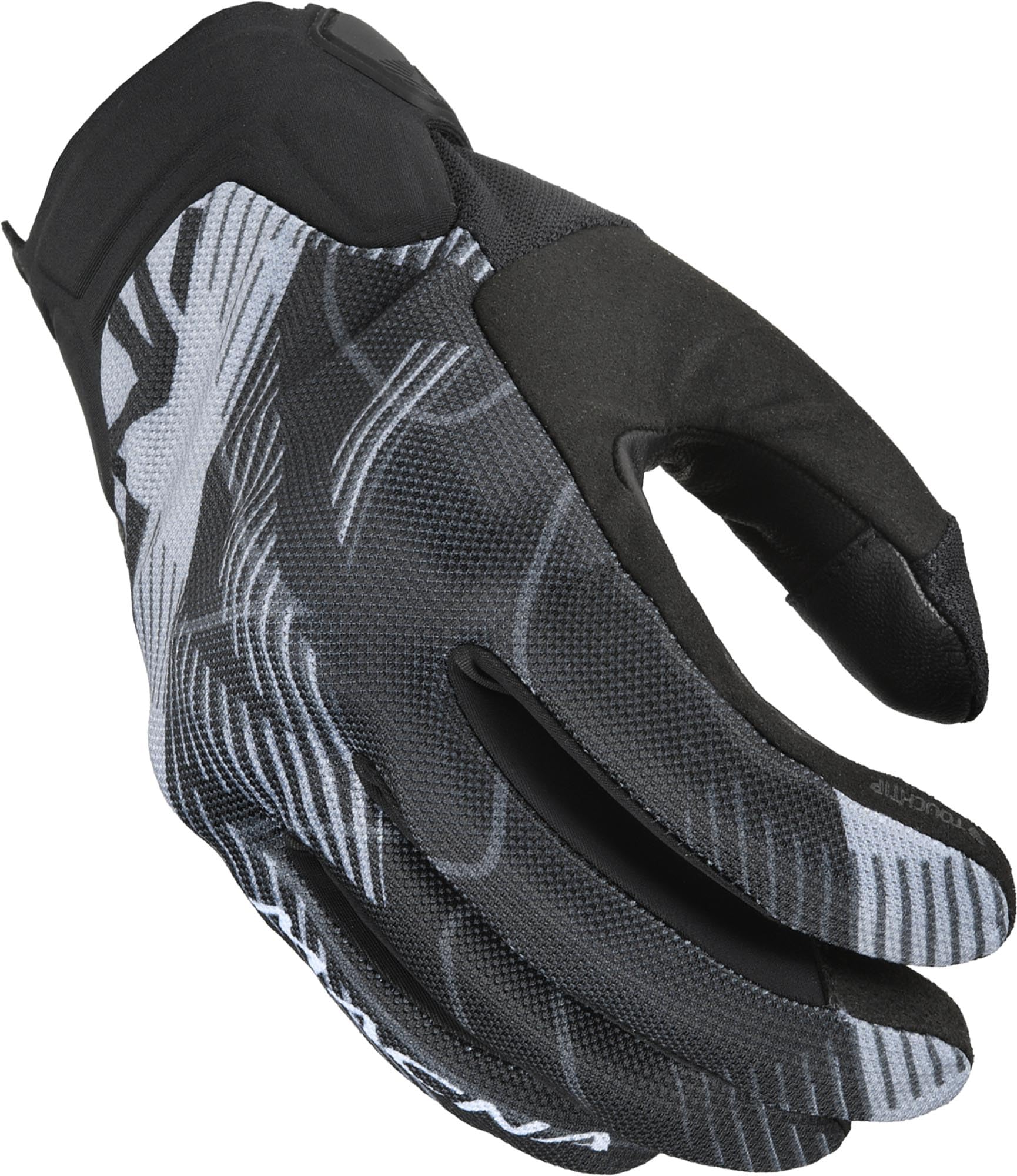 Macna Obtain Leather Rękawice motocyklowe, beżowy/szary, S