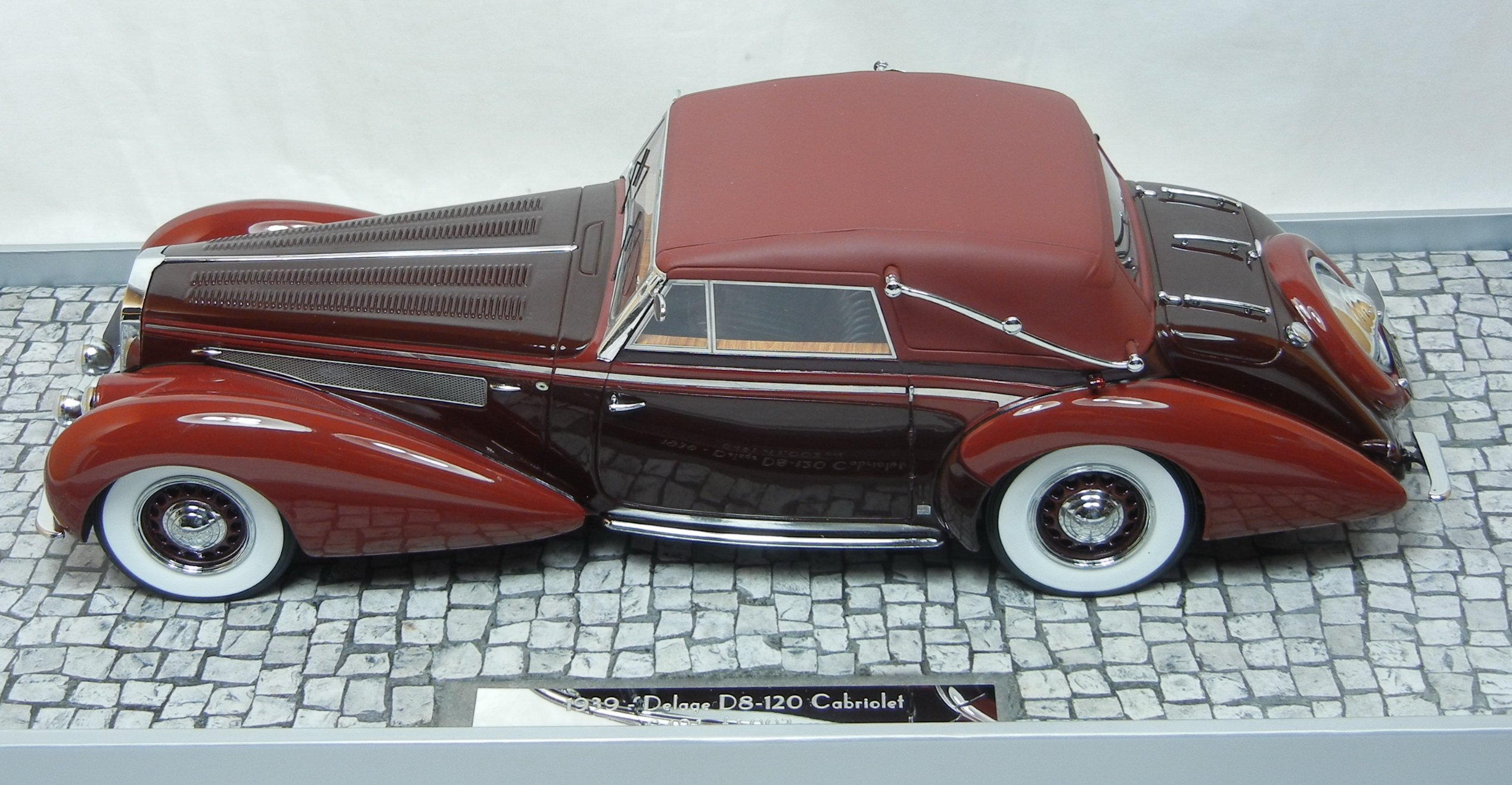 ソリド社製 ドラージュ D8 120 クーペ・ド・ヴィル Amazon | 1/18scale ミニチャンプス MINICHAMPS 1939 Delage D8-120