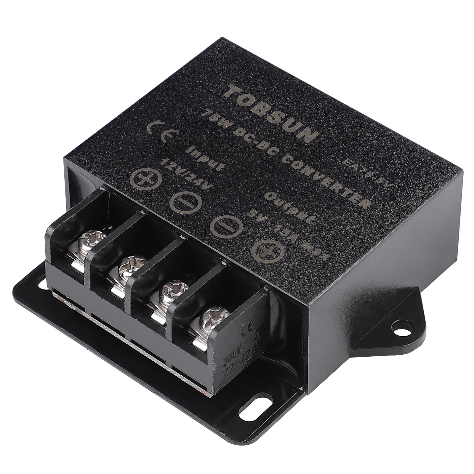 Réducteur de Tension DC Convertisseur 60V à 12V 3A 36W IP67 Imperméable