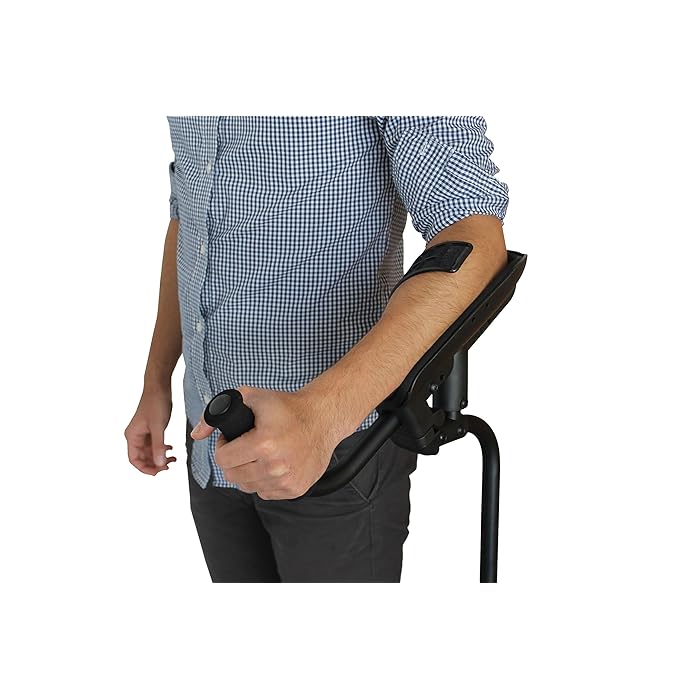 Buy KMINA PRO Forearm Crutches for Adults (x1 Unit, Left Forearm