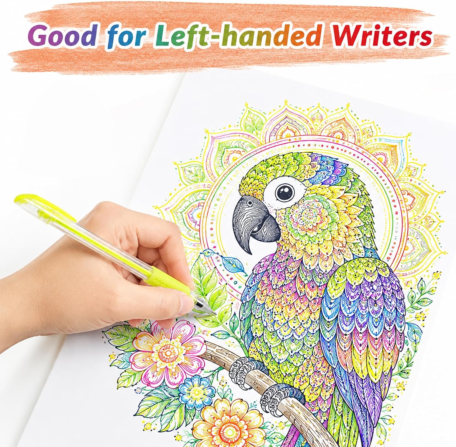 Gel Pens for Adult Coloring Books, 30 Colors Fine Point Gel Marker Pens thumbnail