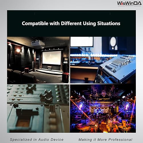 Vista 13 de XLR - Aislador de bucle de tierra para sistema estéreo para el hogar, altavoz, audio de coche, kit de automóvil, reproductor de audio