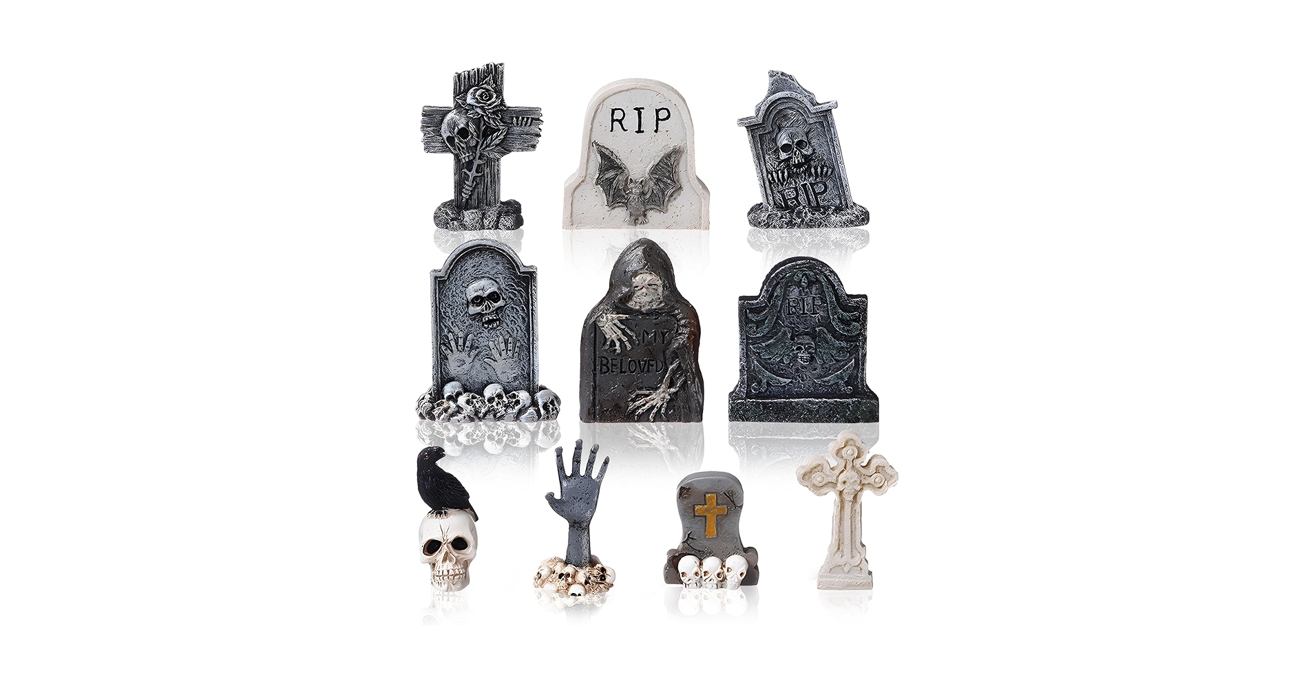 2474 外国切手 オーストリア 2013年ハロウィン・ミニチュアシート Amazon | Yardenfun 38 個 ハロウィンミニチュアフィギュア ミニ