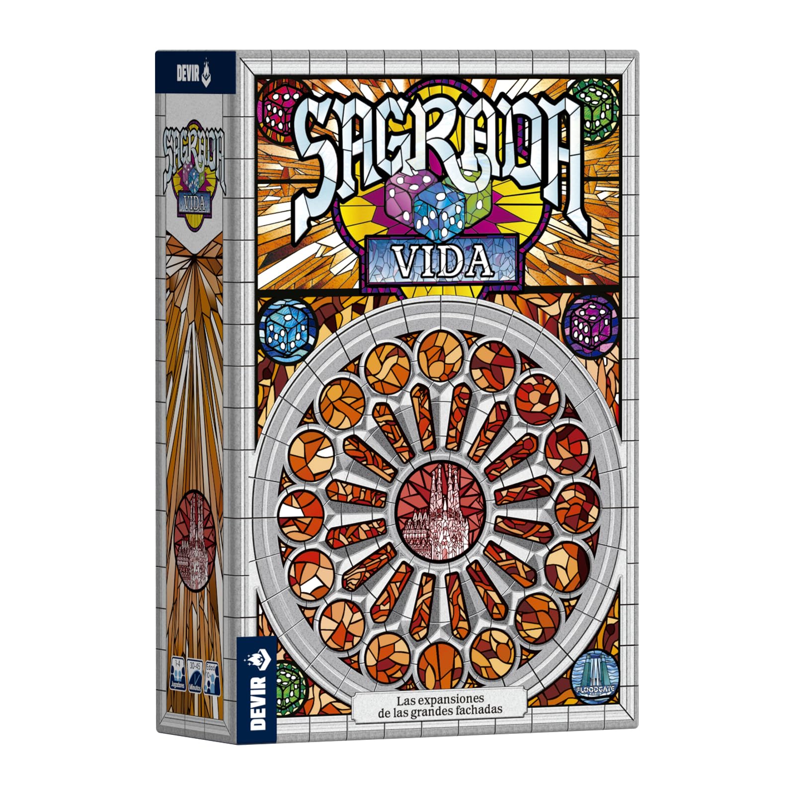 Devir - Sacra: Vita, Gioco da Tavolo, Espansione Sacra, Gioco di Costruzione, Espansione del Gioco da Tavolo (BGSAGGSP)