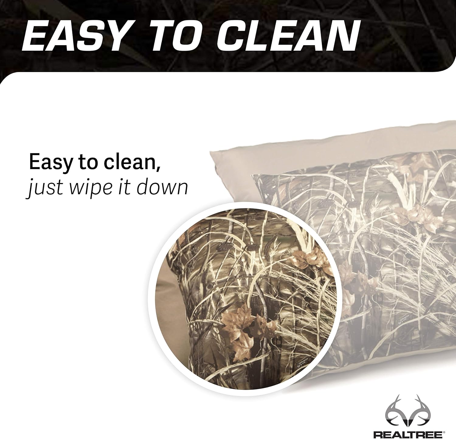 review Realtree MAX-5 Camouflage Weather Resistant Dog Bed For Indoors and Outdoors MAX-5/Khaki 36 X 45 Inches