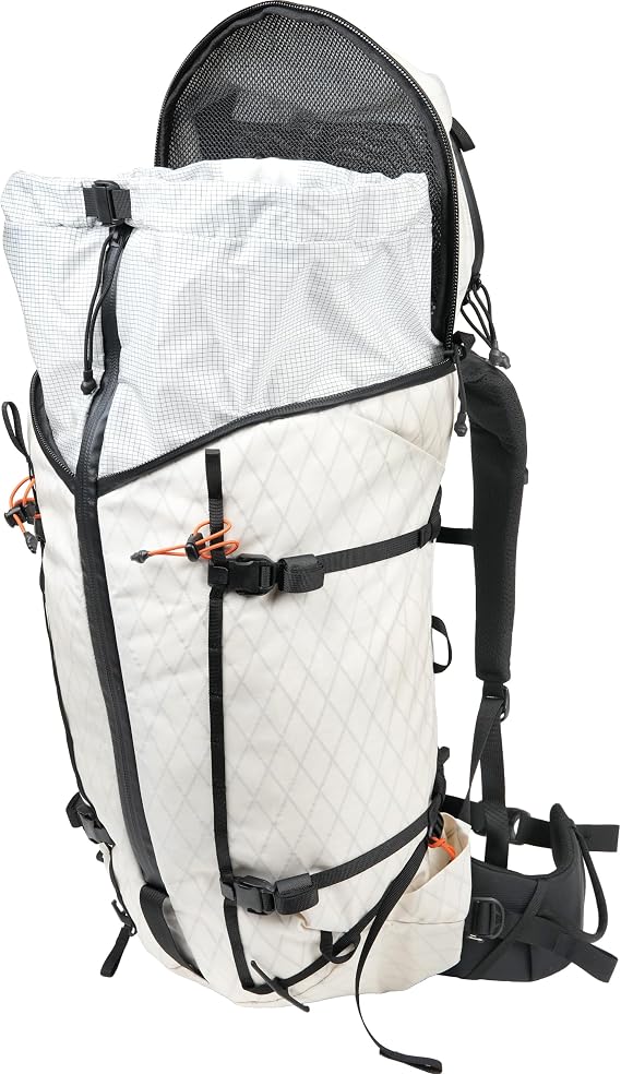Mystery Ranch Women's Scree 33 Backpack - Technical Hiking Daypack, White/Sunset, S