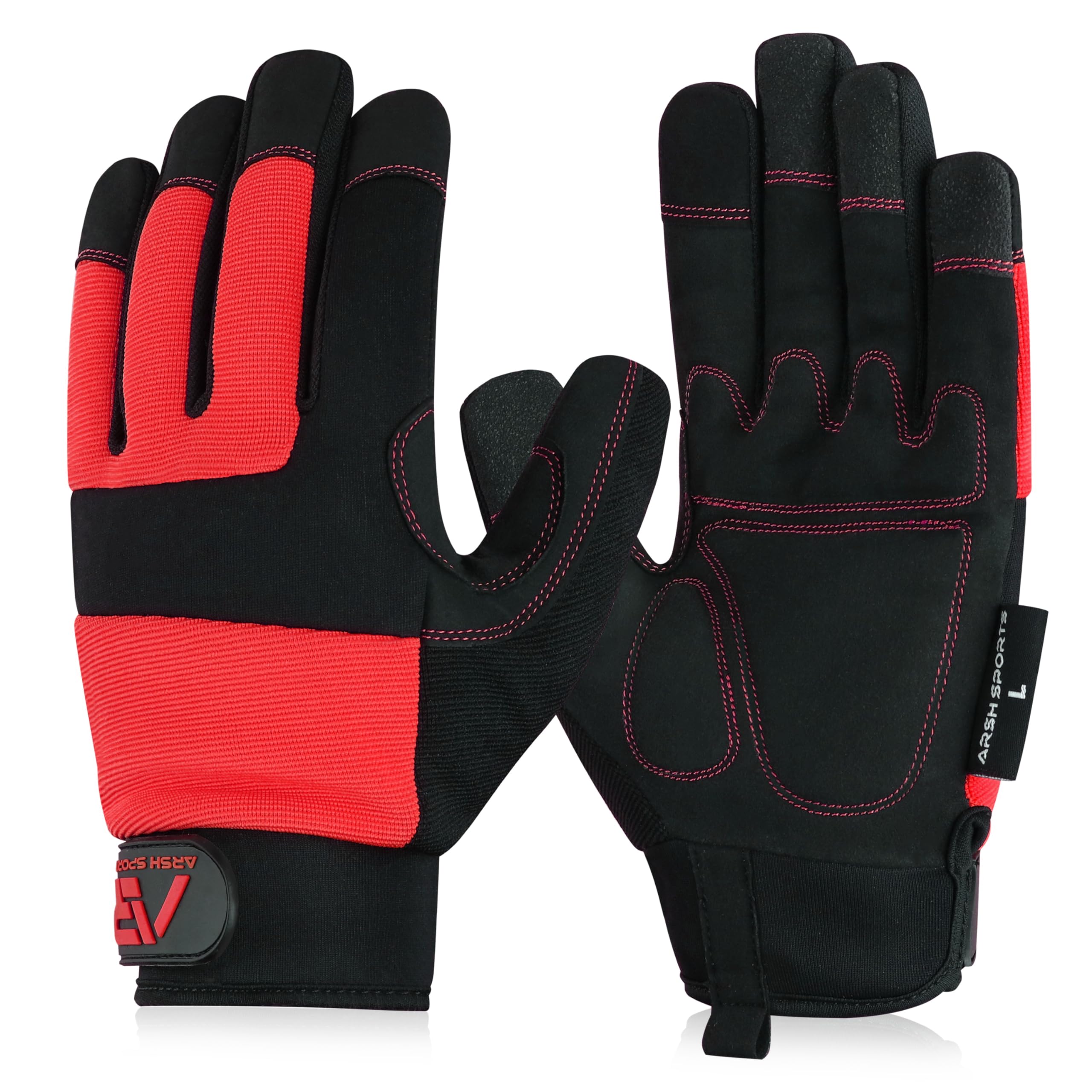 Utility Work Gloves Touch screen,Mechanic & Thorn-Proof Gardening gloves with 4mm foam padding for Men and Women.