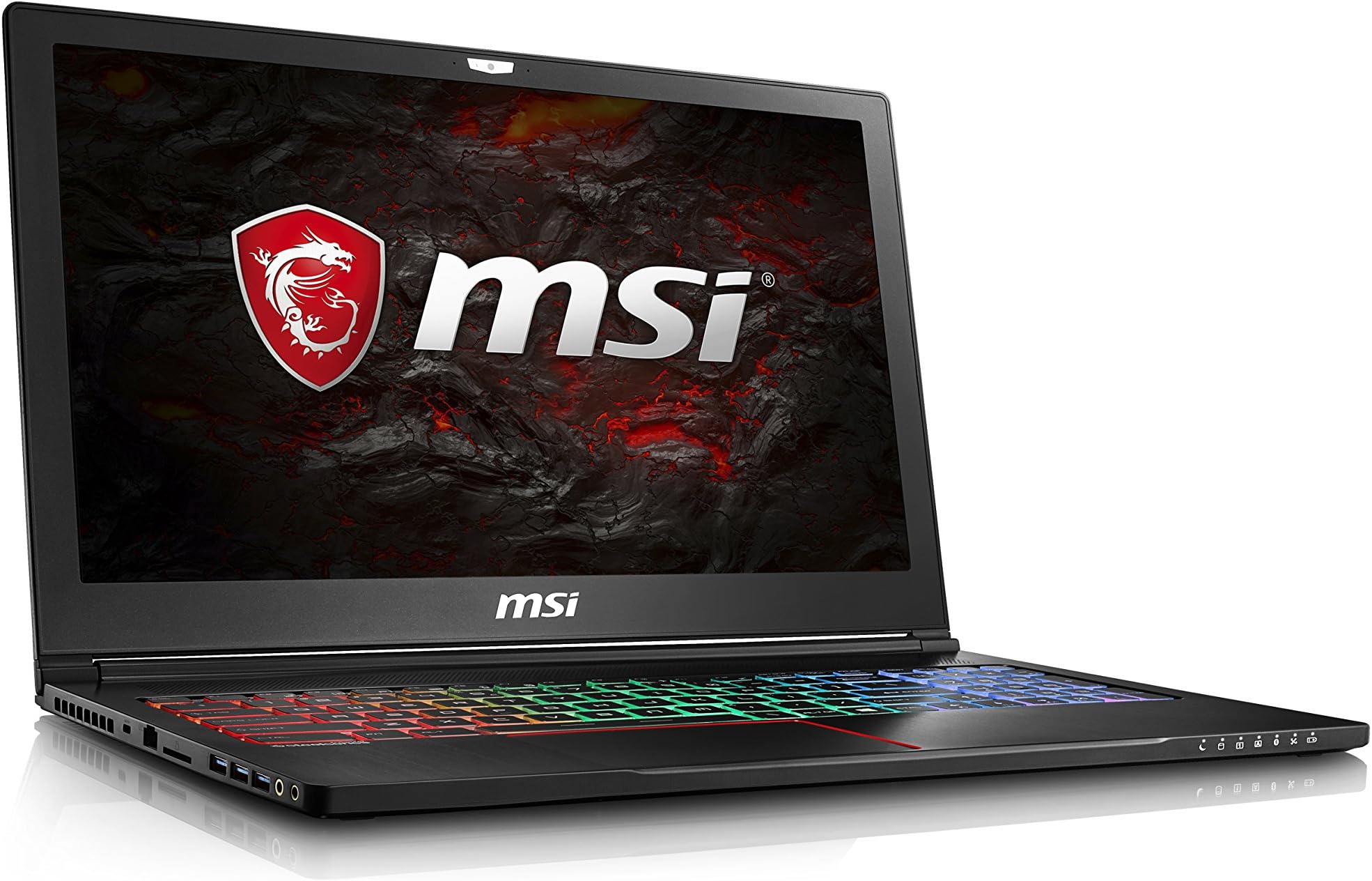 MSI GS63VR Stealth Pro 4K-228 15.6" 4K Display Thin and Light Gaming Laptop Core i7-7700HQ GTX 1060 16GB 512GB + 2TB VR Ready