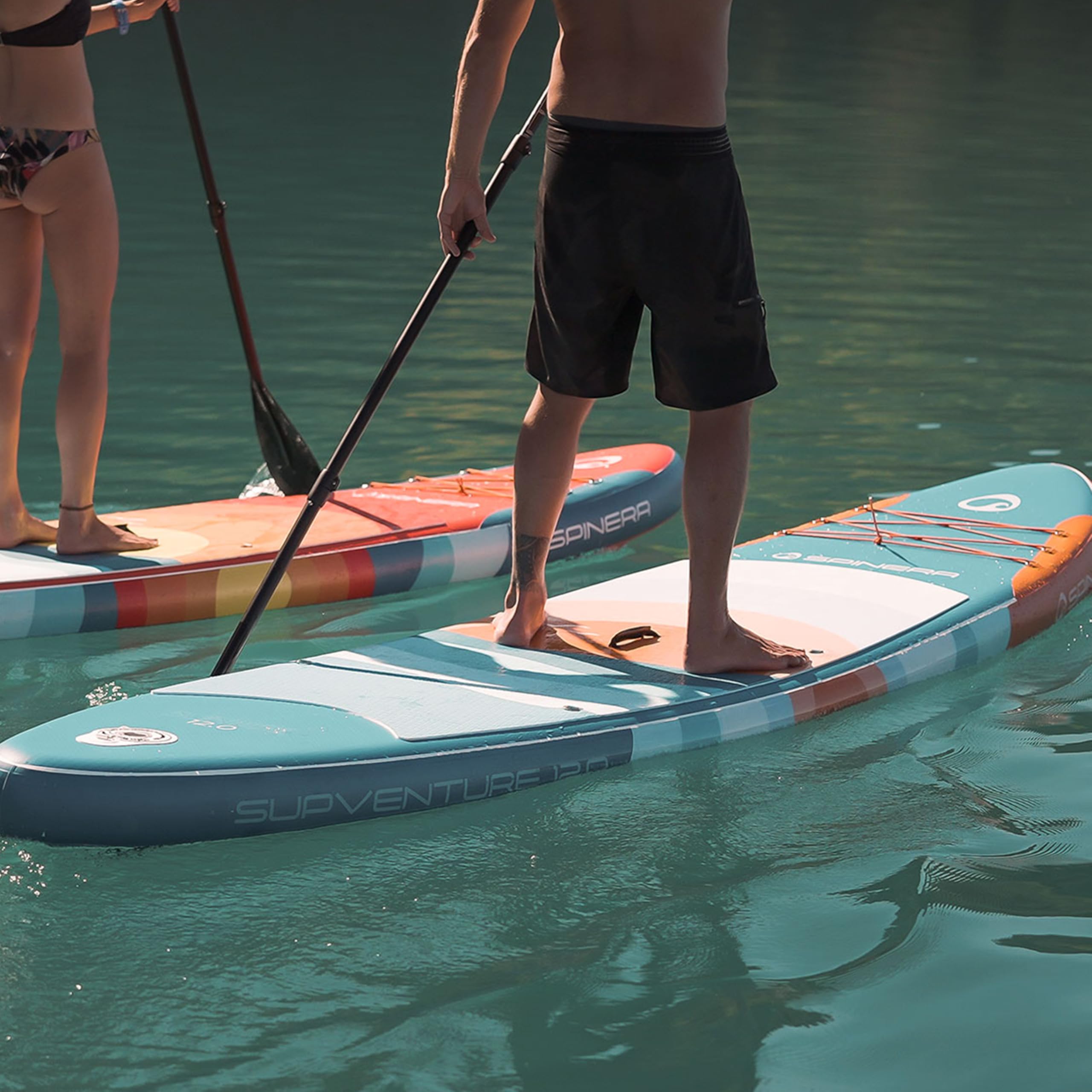 Spinera Supventure SUP [2 Größen] | Allround Stand Up Paddle Board mit Double Layer Technologie und Premium Zubehör.