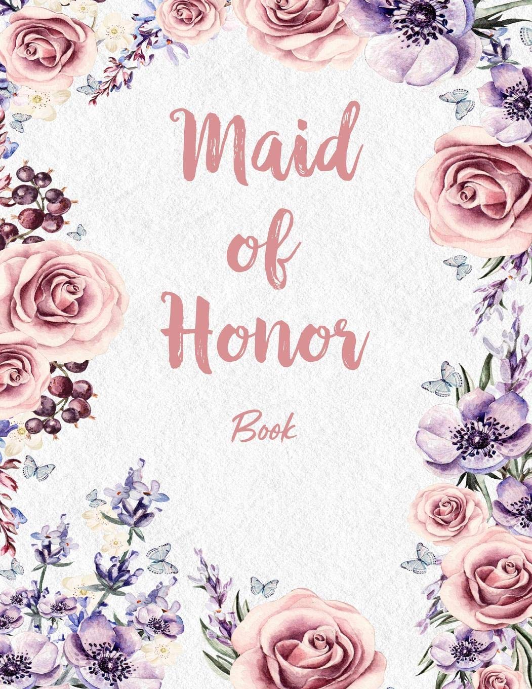 Maid of Honor Book: Wedding Party Notebook and Task Tracker