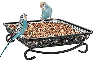 Ground Bird Feeder Tray: Unleash Wild Bird and Squirrel Delights
