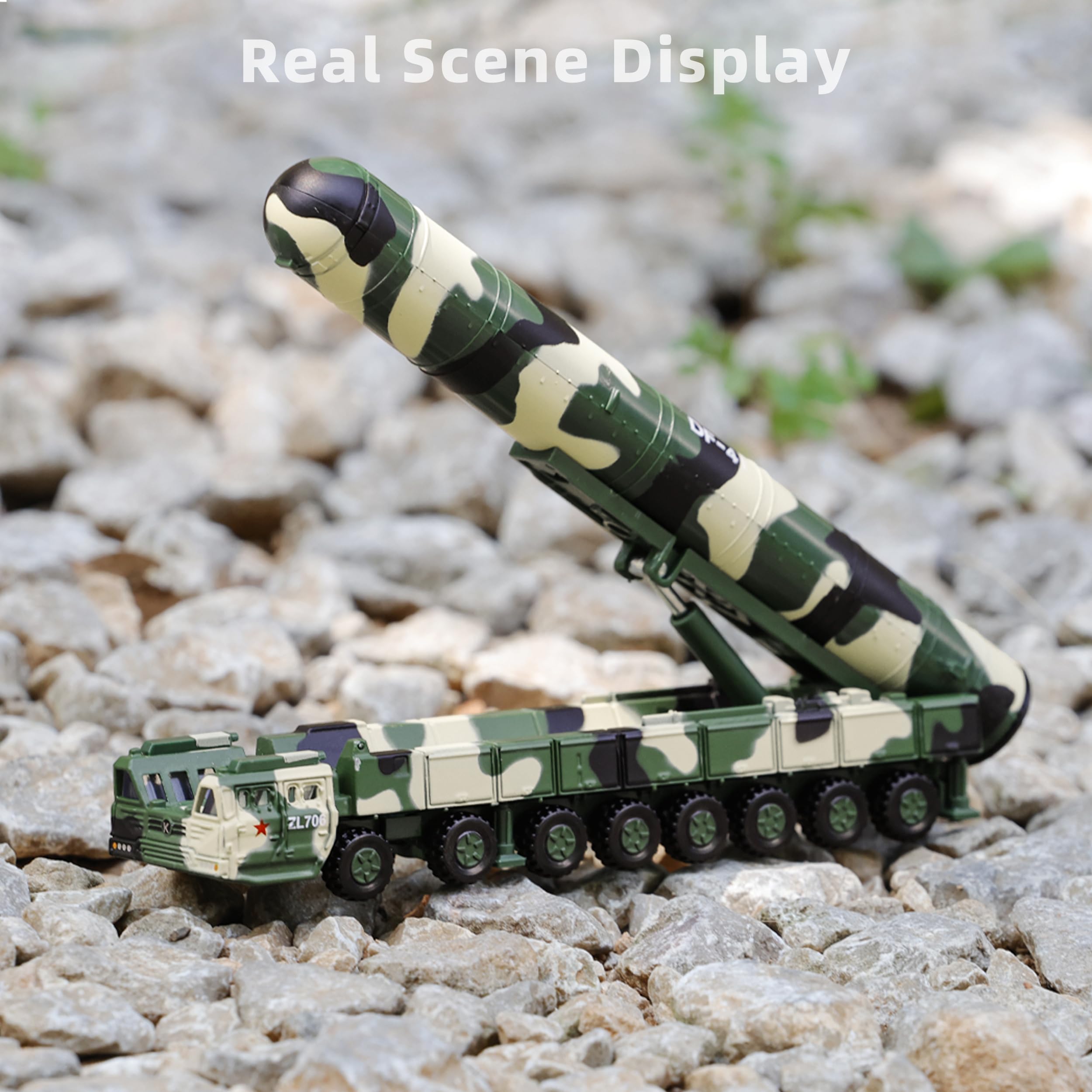 Amazon.co.jp: NUOTIE 1/144 DF-41 ミサイルランチャー カーモデル