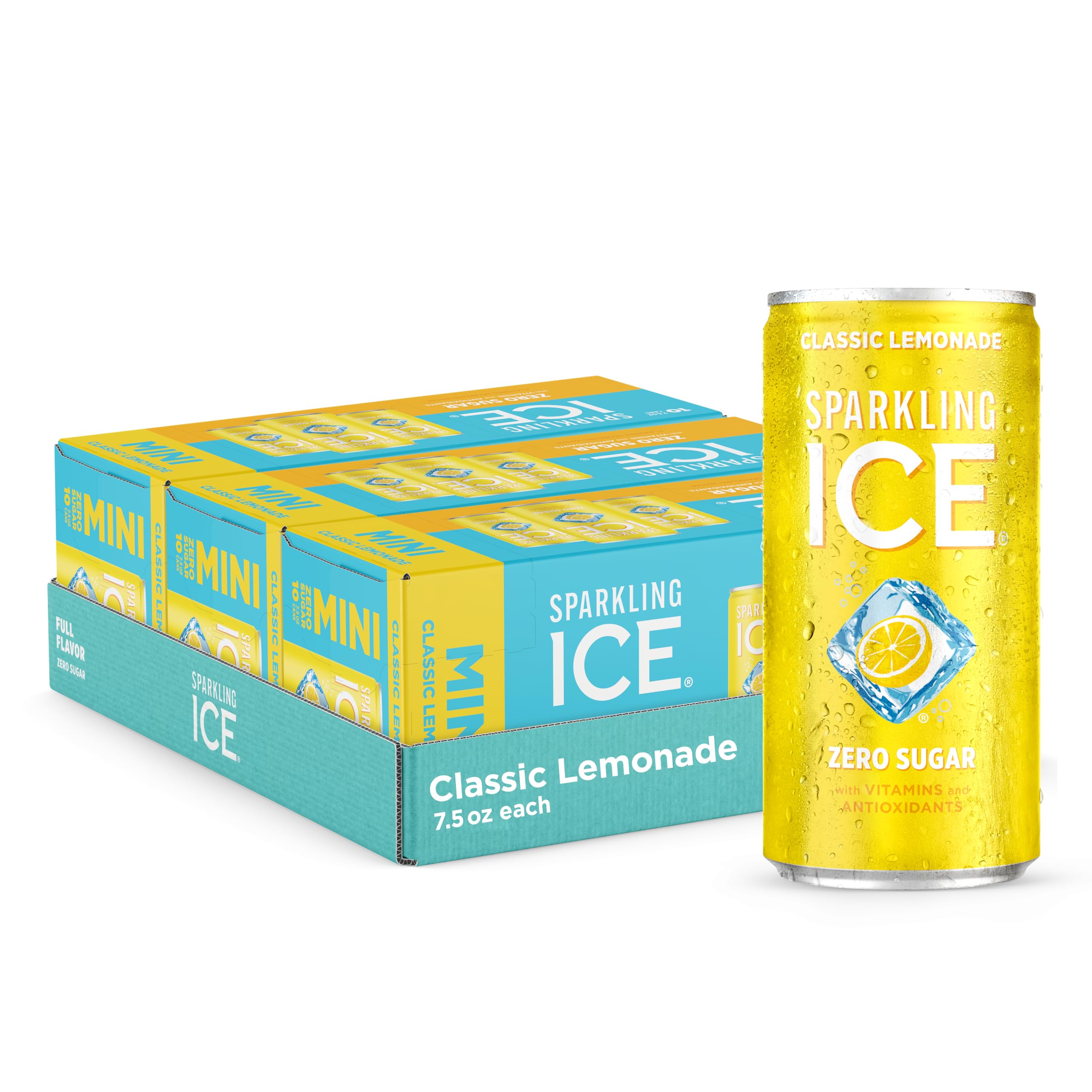 Amazon.com: Sparkling Ice Classic Lemonade Sparkling Water, with