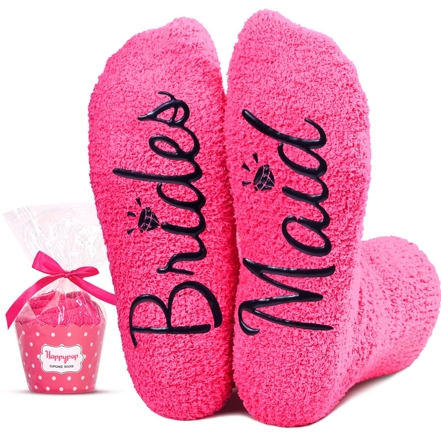 HAPPYPOP Wedding Socks Gifts - Bride, Bridesmaid, Mother of Groom & Bride