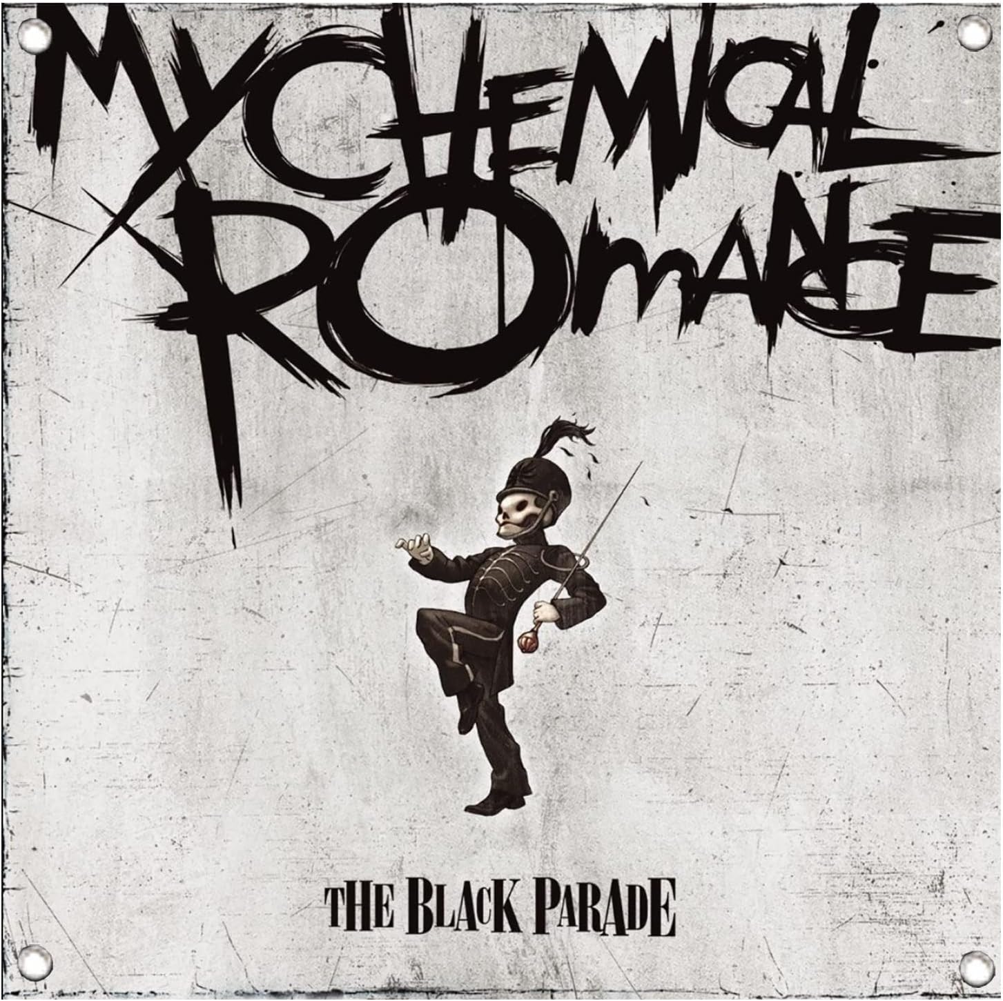 Hiuynn My Chemical Romance flag The Black Parade Tapestry 4x4ft Poster banner (The Black Parade II)