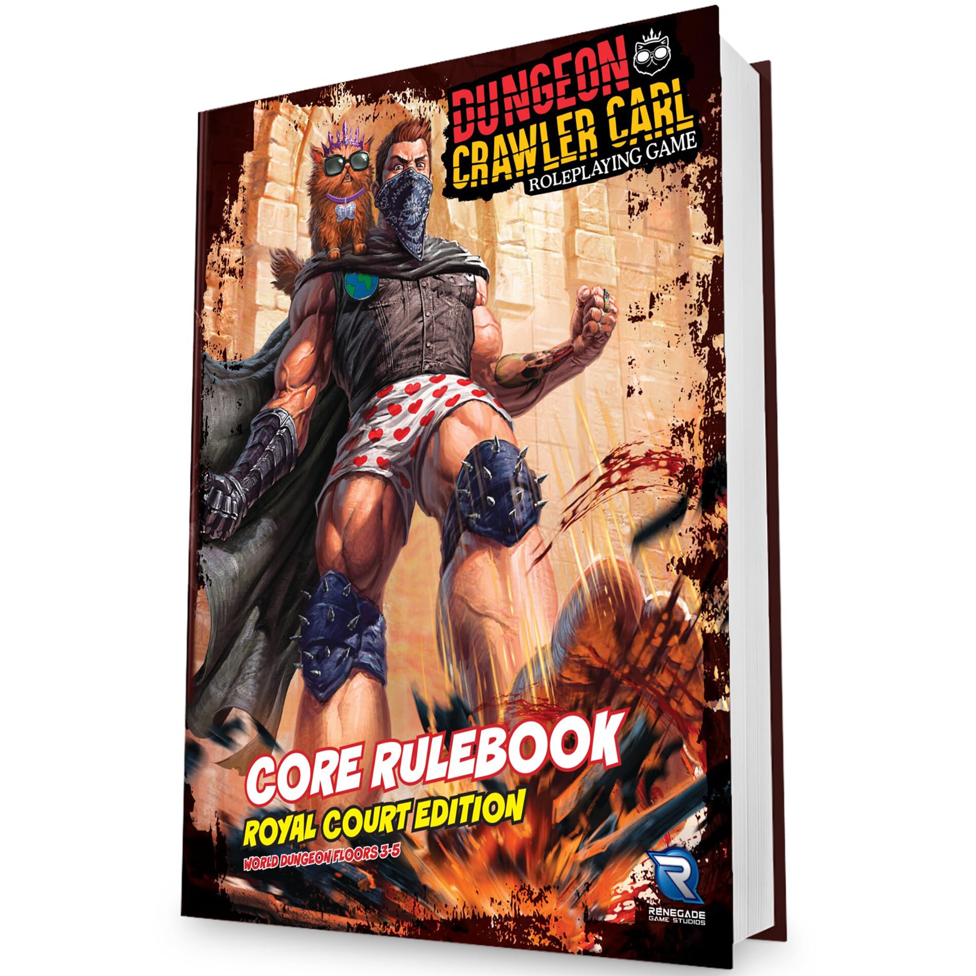 Renegade Game Studios Roleplaying Game - 500+ Page Hardcover Core Rulebook