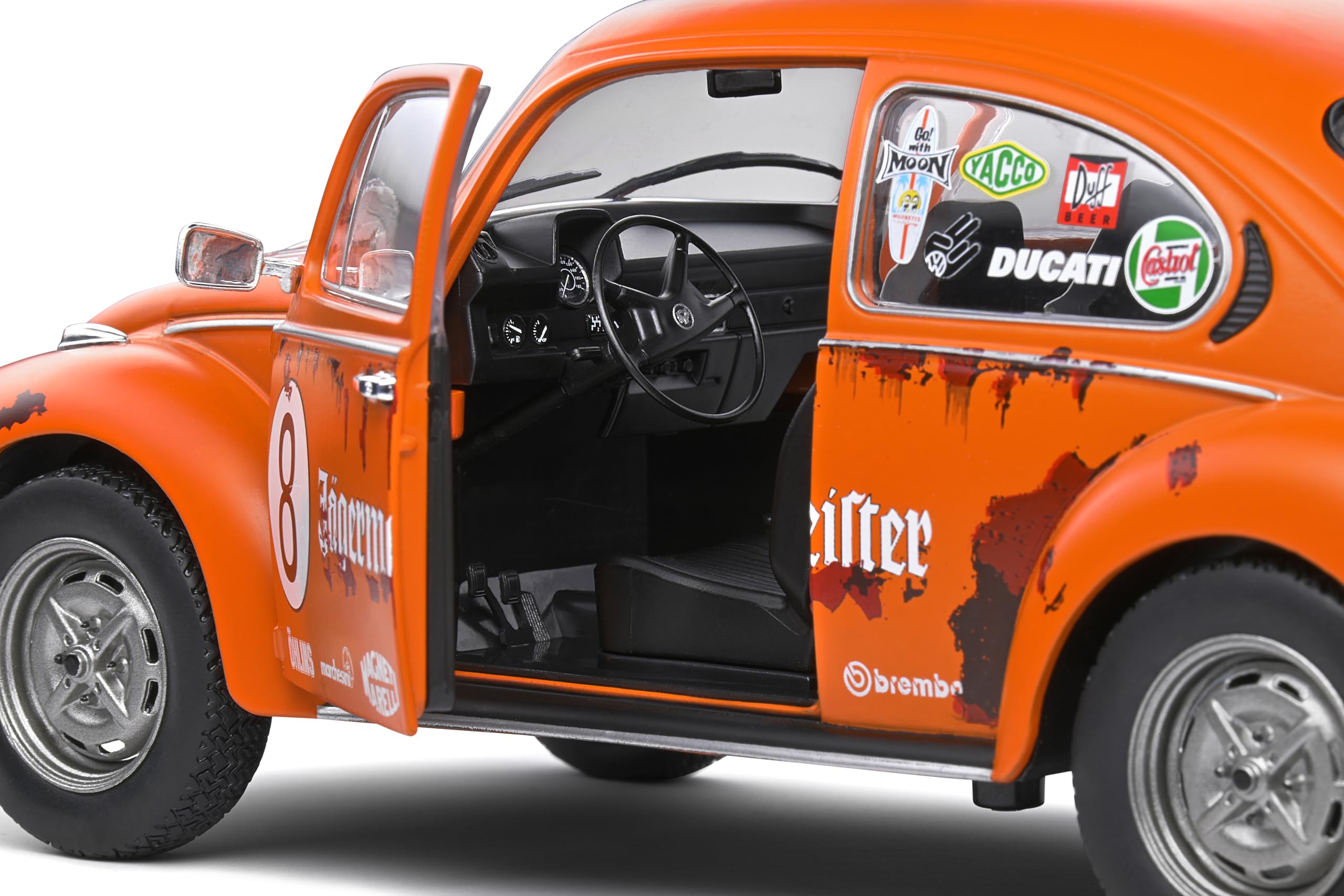 Amazon.com: MODELLINO in Scala COMPATIBILE CON VW Beetle 1303 N.8