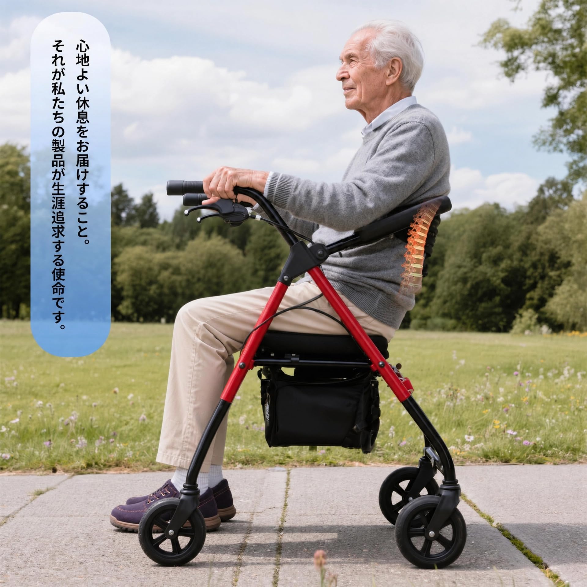 Amazon | Nijakise 歩行器 シルバーカー 高齢者用 超軽量 室内 屋外