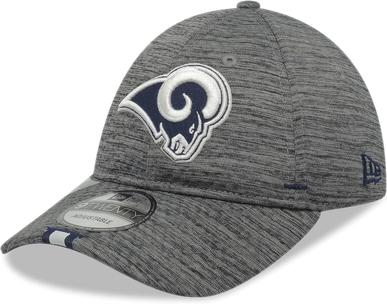 New Era Authentic Exclusive Rams Los Angeles St. Louis 9Fifty Snapback /9Twenty/MVP/9Forty Adjustable Hat - OSFM (Graphite Onfield Buckle Closure Packable Dad hat), Black : Sports & Outdoors
