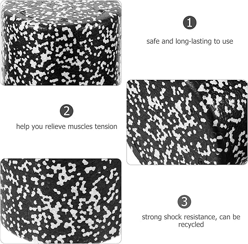 Miniatura 8 de Rodillo de espuma de alta densidad para masaje muscular y alivio de tejido profundo, columna de yoga para equilibrio y lesiones, rodillo corporal