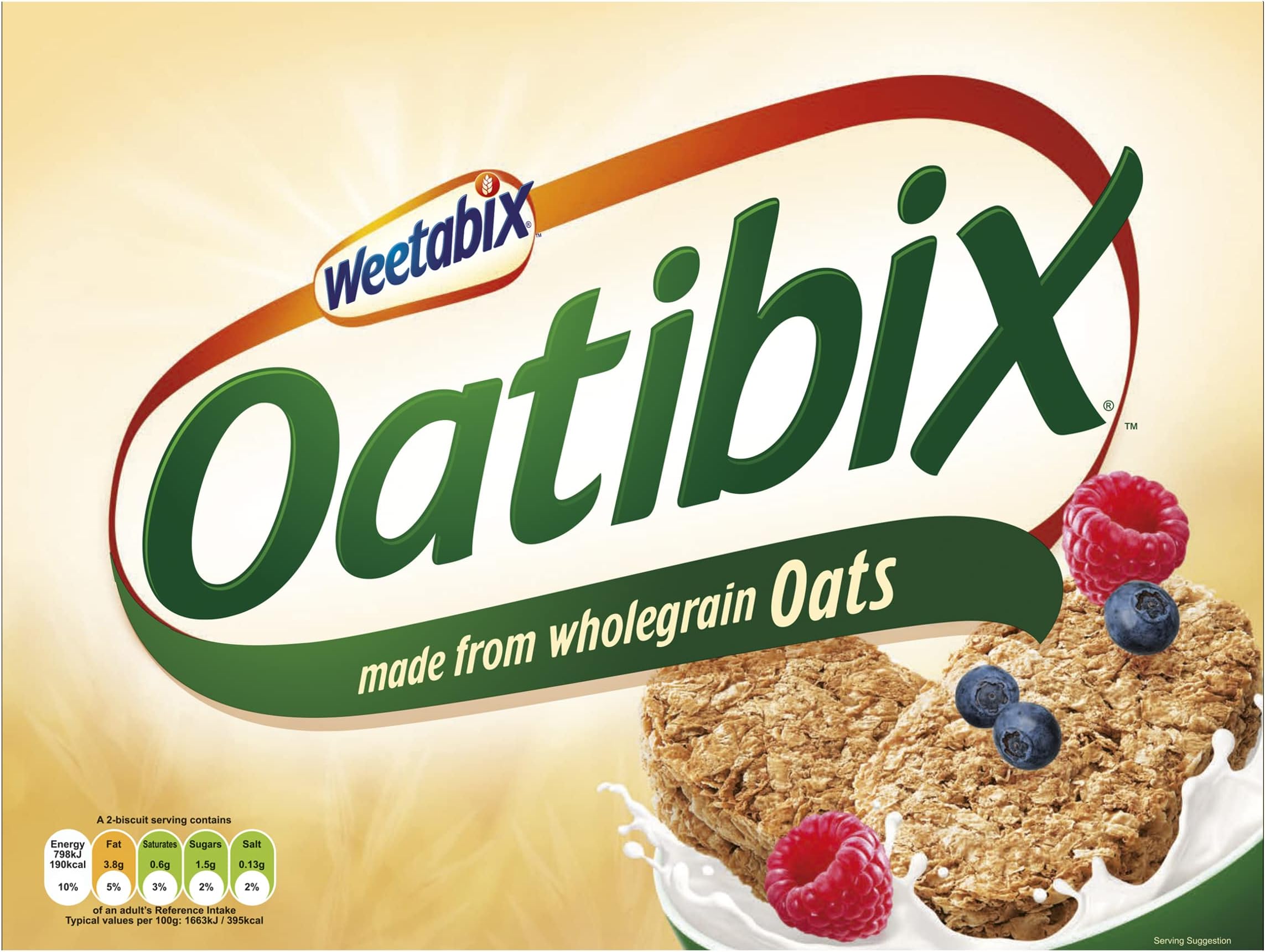 Oatibix Wholegrain Oats Biscuits 24ea