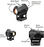 Vista 6 de Vortex Optics SPARC Solar Red Dot Sight - Punto de 2 MOA
