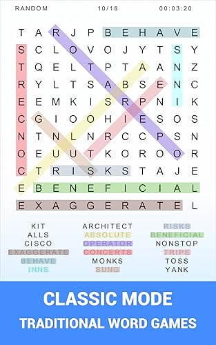 Word Search Puzzles : Classic Word Searches For Everyone