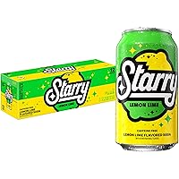 Vista 10 de Starry - Soda de limón y lima sin azúcar, latas de 12 onzas líquidas (paquete de 12)