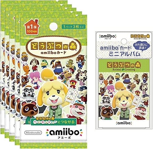 Amazon どうぶつの森amiiboカード 第1弾 5パックアルバムセット2 ゲーム Amazon どうぶつの森amiiboカード 第1弾 5パックアルバムセット2 ゲーム