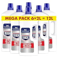 Viakal Professional Anticalcare Liquido, Formato 12 Litri (6 X 2L)