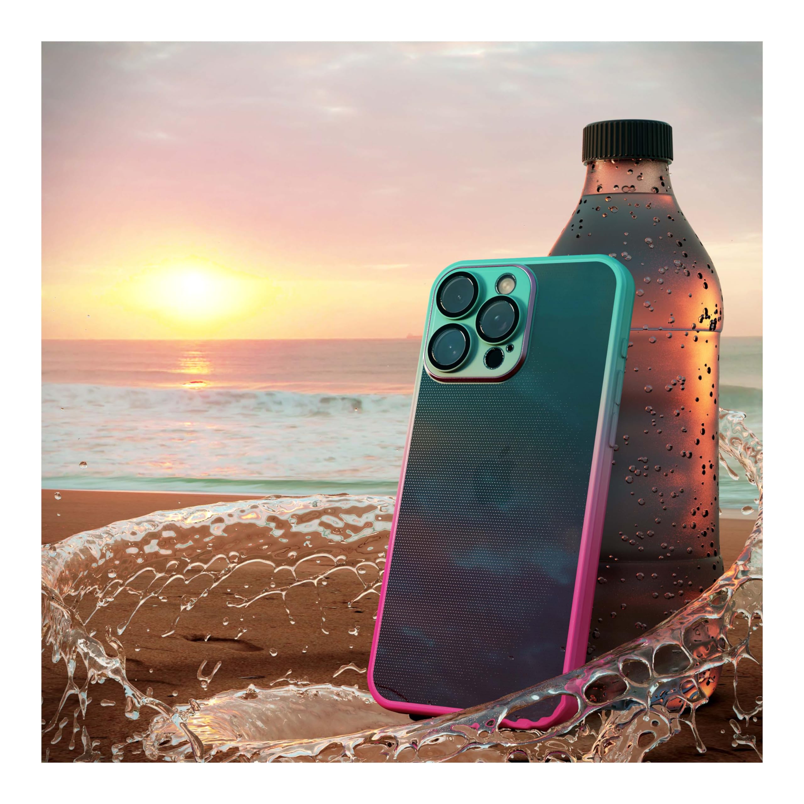 N NEWTOP Cover Moda 02 TPU Compatibile per iPhone 15