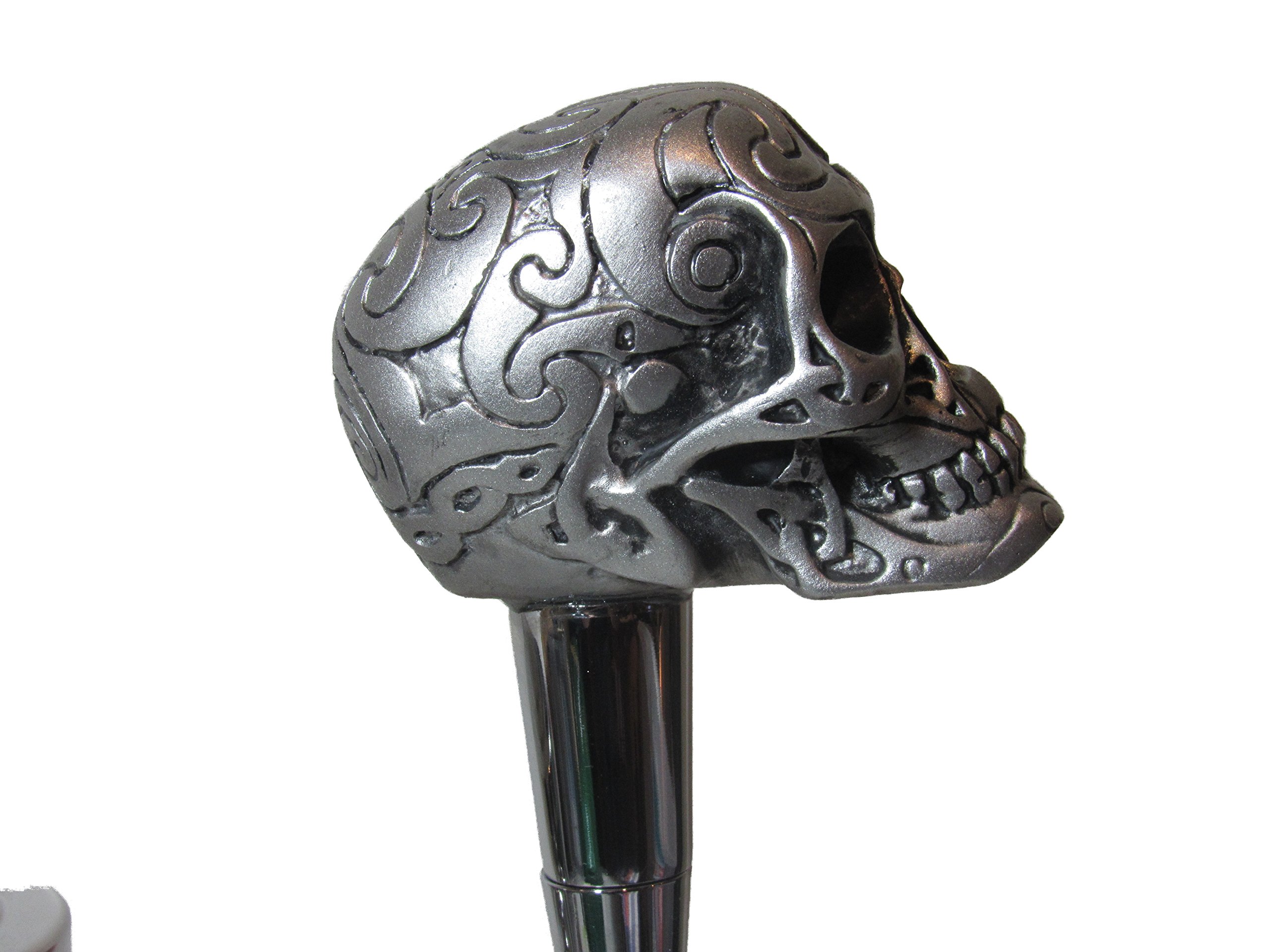 Celtic Skull Beer Tap Handle Sports Bar Kegerator Resin Zombie Breweriana