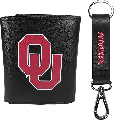 Miniatura 5 de Siskiyou Sports Cartera de tres pliegues y llavero de correa