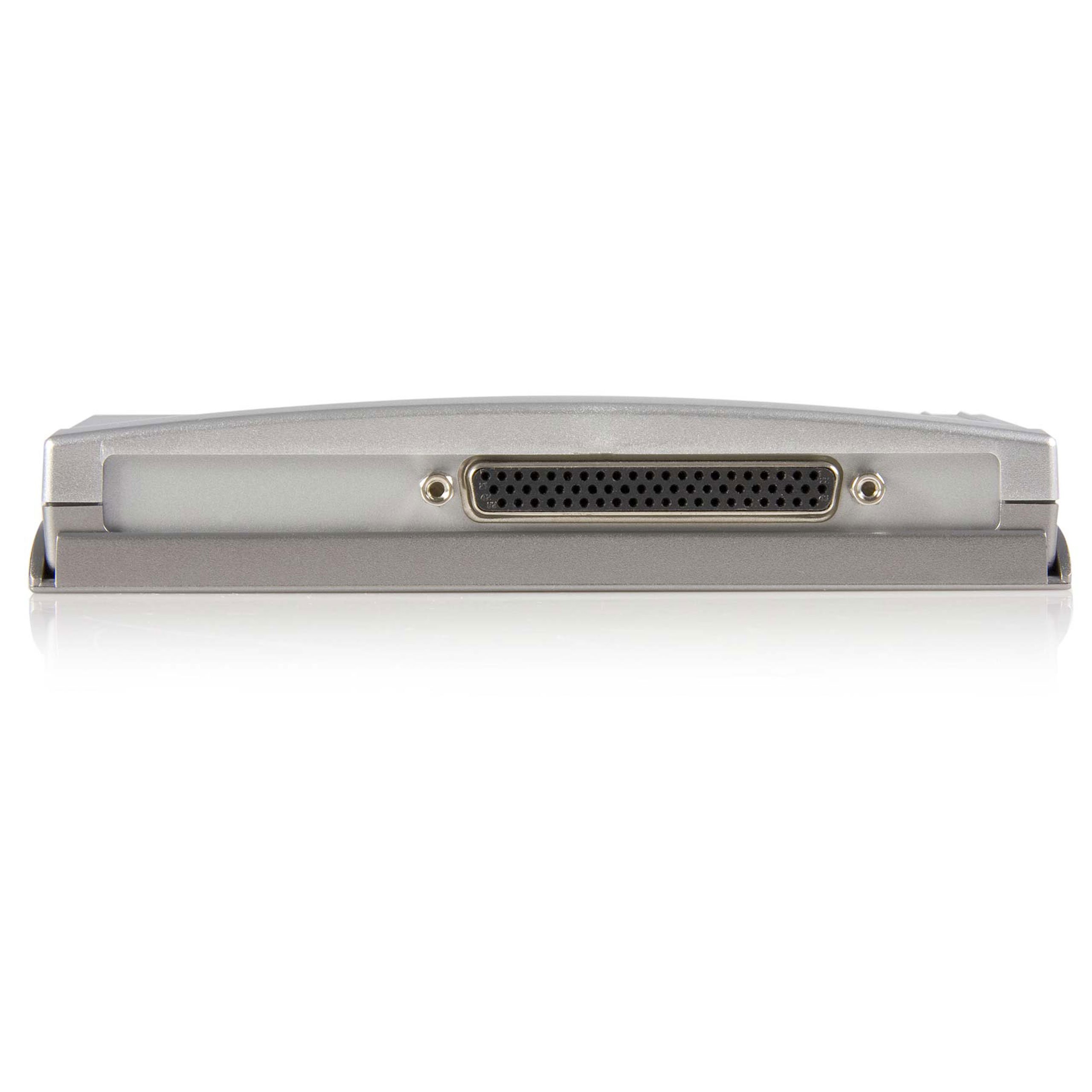 StarTech.com 8 Port USB 2.0 auf Seriell RS232 / DB9 Adapter / Konverter Hub mit FTDI | Fügt acht serielle RS232-Ports hinzu, Bus-versorgt ohne Netzteil, Plug and Play, Sechskantmuttern inklusive