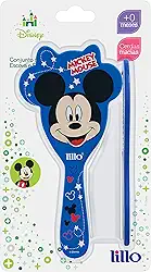 Conjunto Pente e Escova Disney - Lillo, Azul