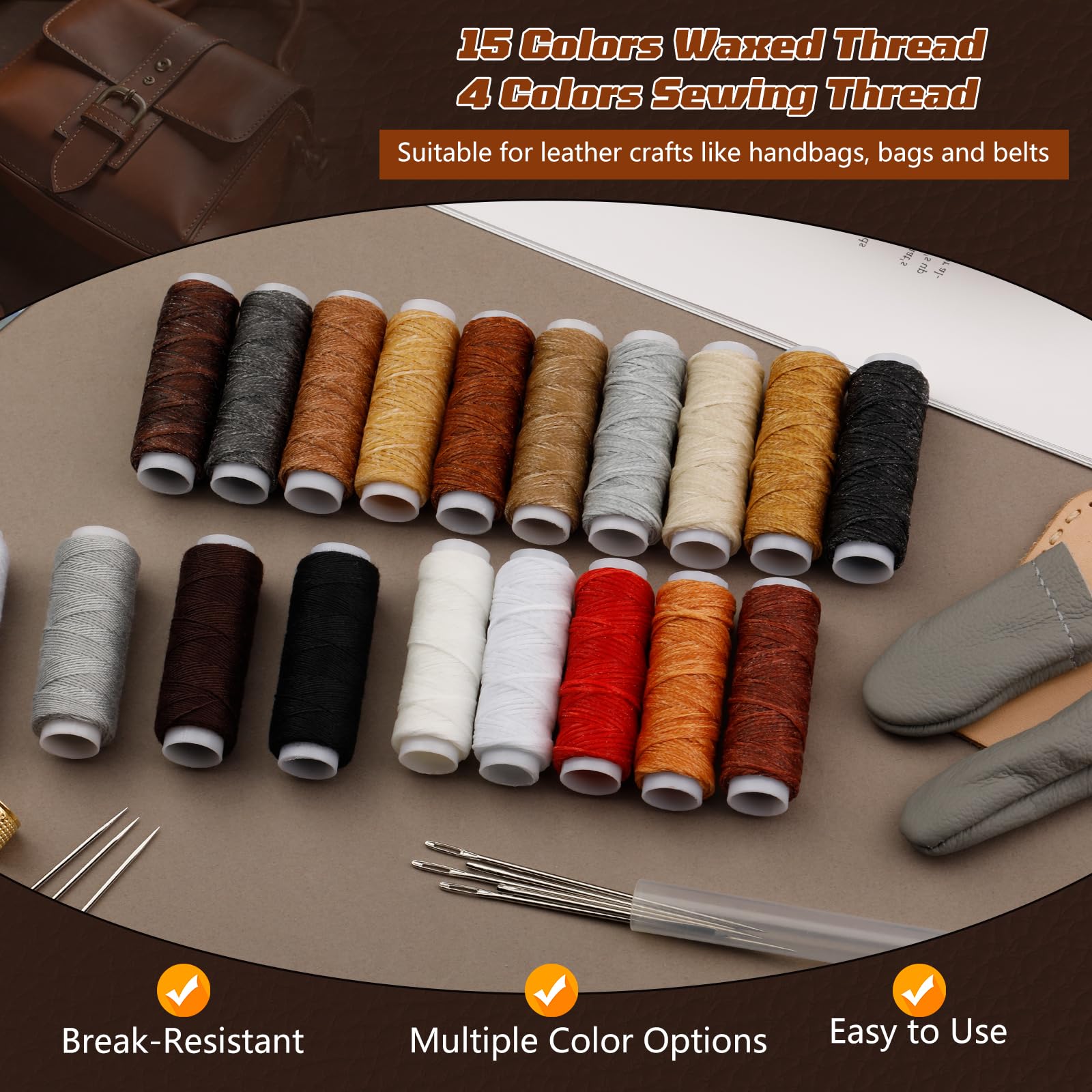 Leather Working Kit - Craft Leather Like a Pro -6