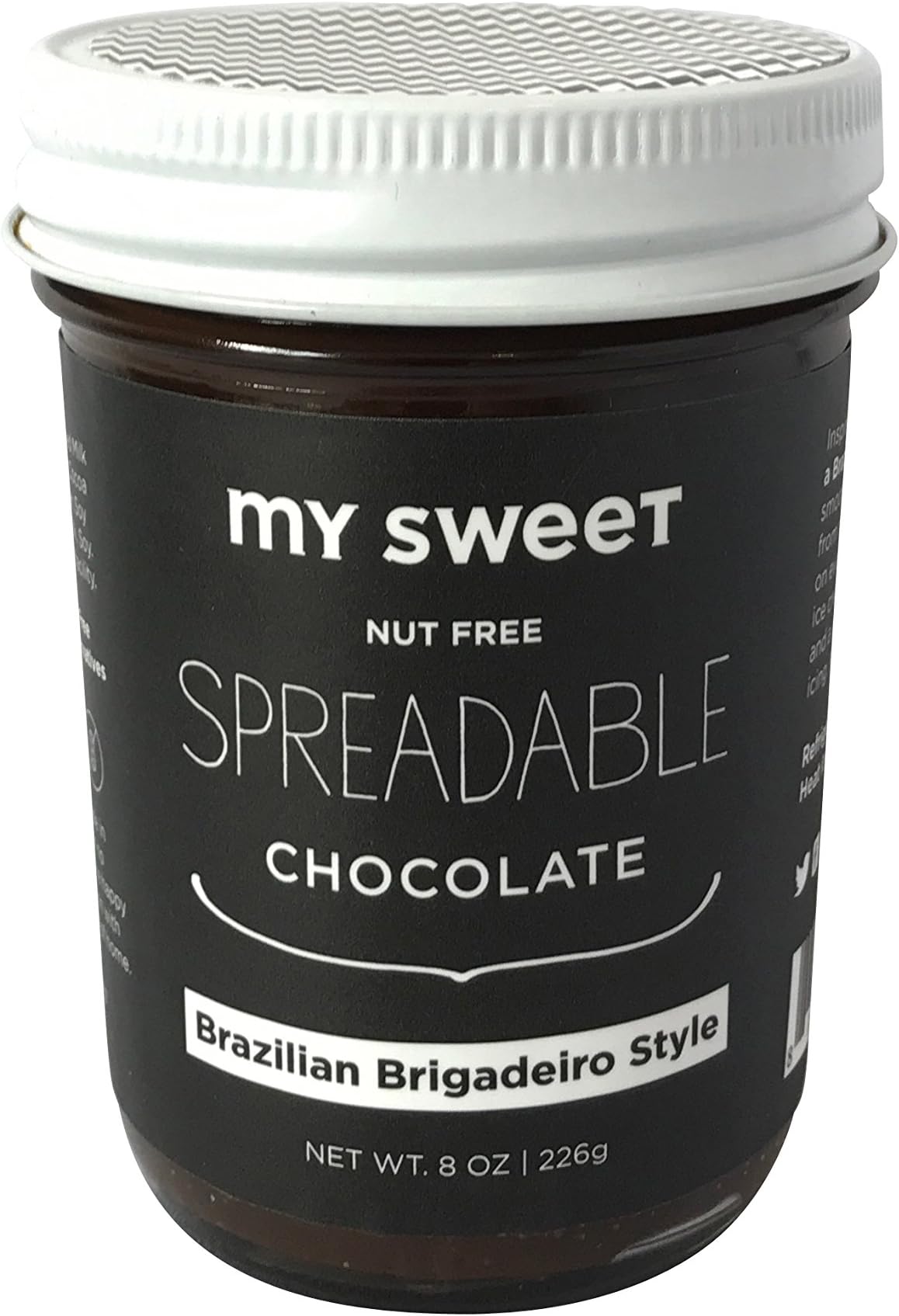 My Sweet Spreadable Brazilian Brigadeiro Style Chocolate, 8.0 Ounce