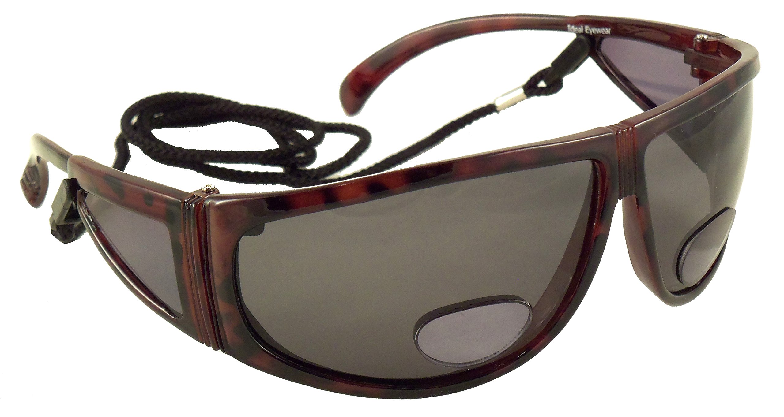 Polarized Bifocal Sunglasses Sun Readers with Retention Cord