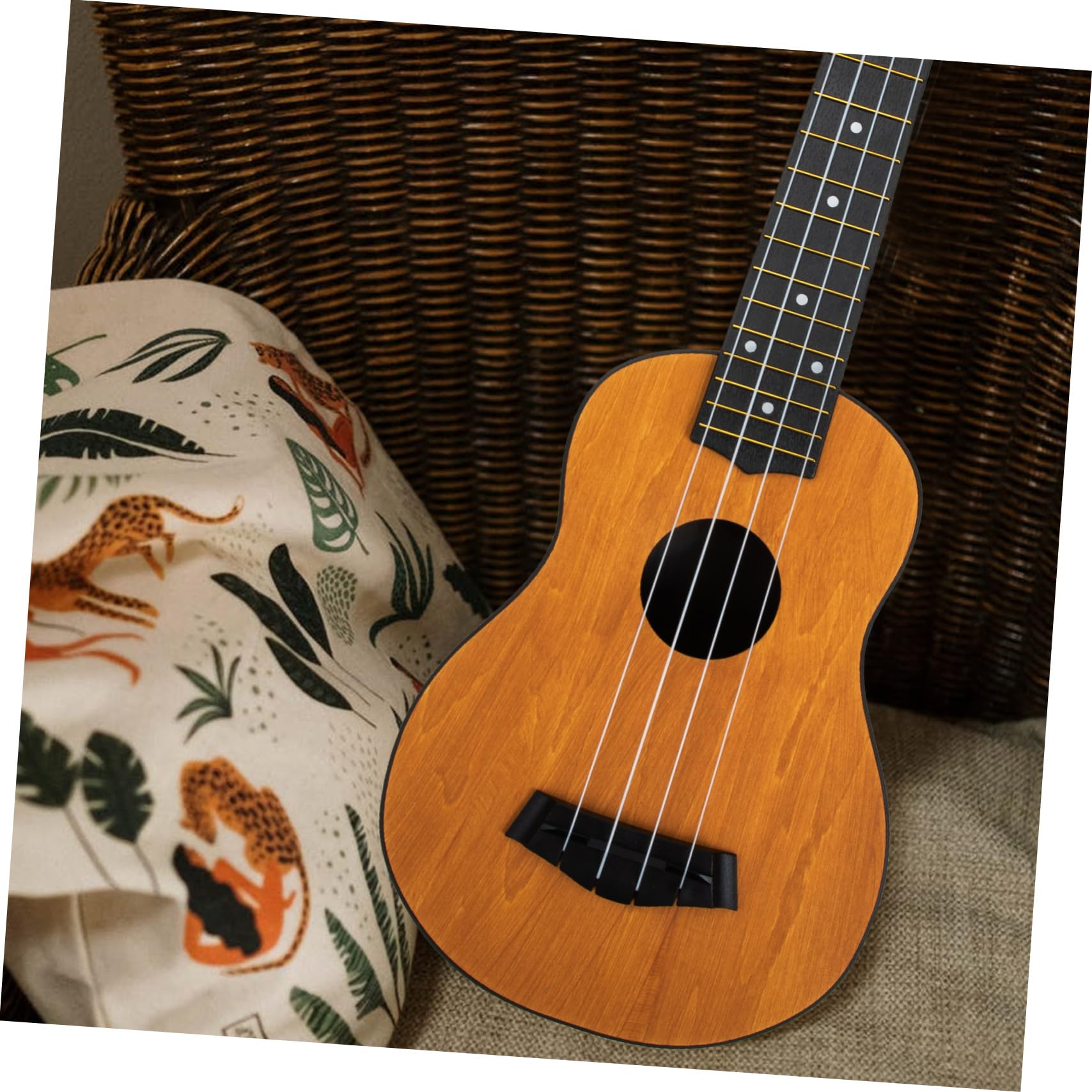 Milisten Holz Ukulele für Anfänger Kinderinstrument Instrumente Musikinstrument für Junge Mädchen Ukulelen für Anfänger