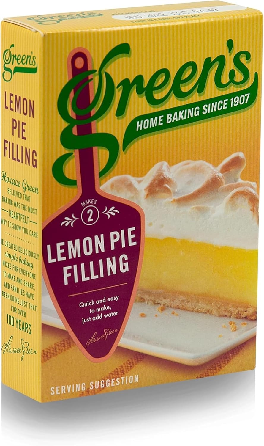 Green's Lemon Pie Filling (2 per pack - 140g) - Pack of 6
